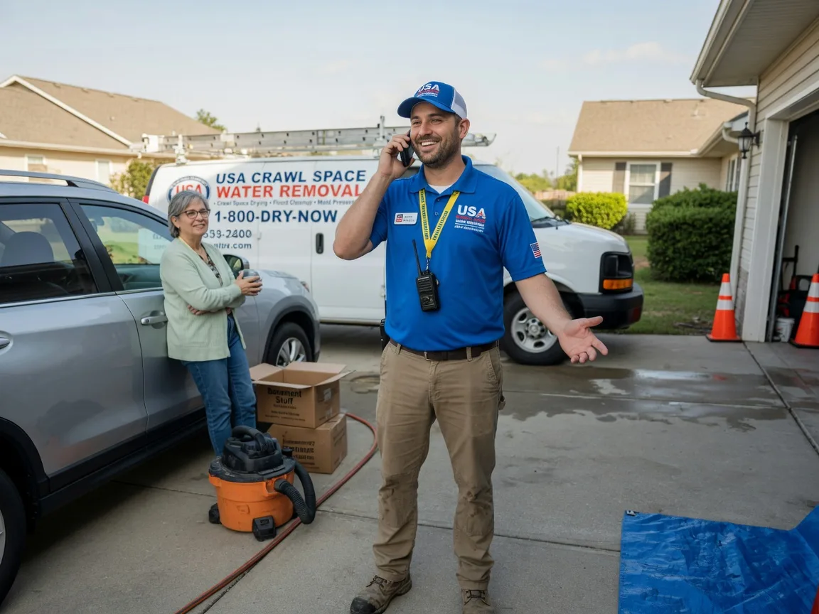 Crawl Space Water Removal Aylett, VA FAQs